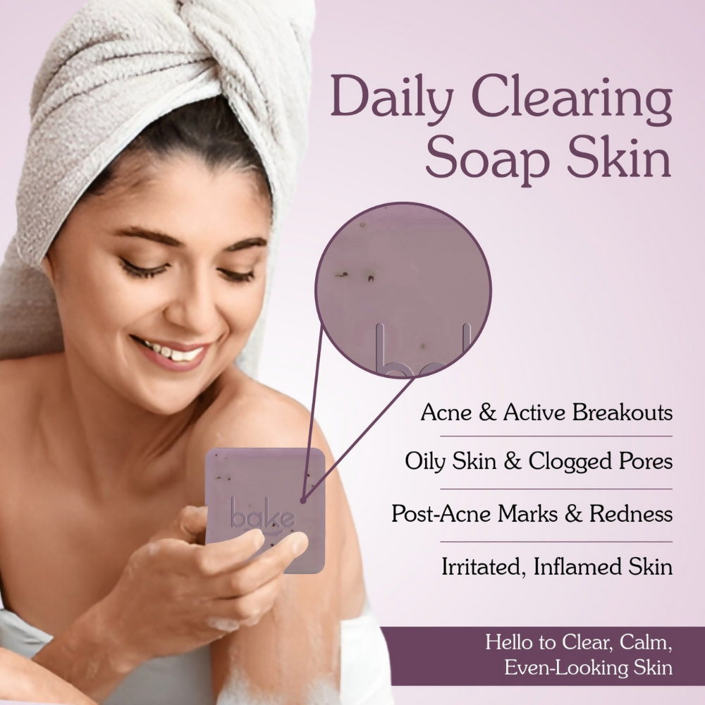 Bake 10% Niacinamide + 3% Azelaic Acid Scrub Treatment Soap