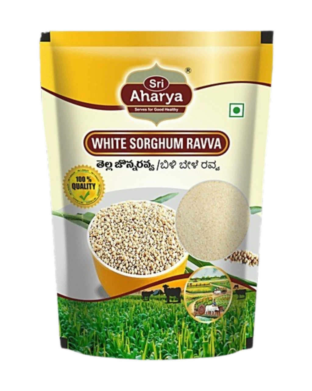 Sri Aharya White Sorghum Ravva - Distacart