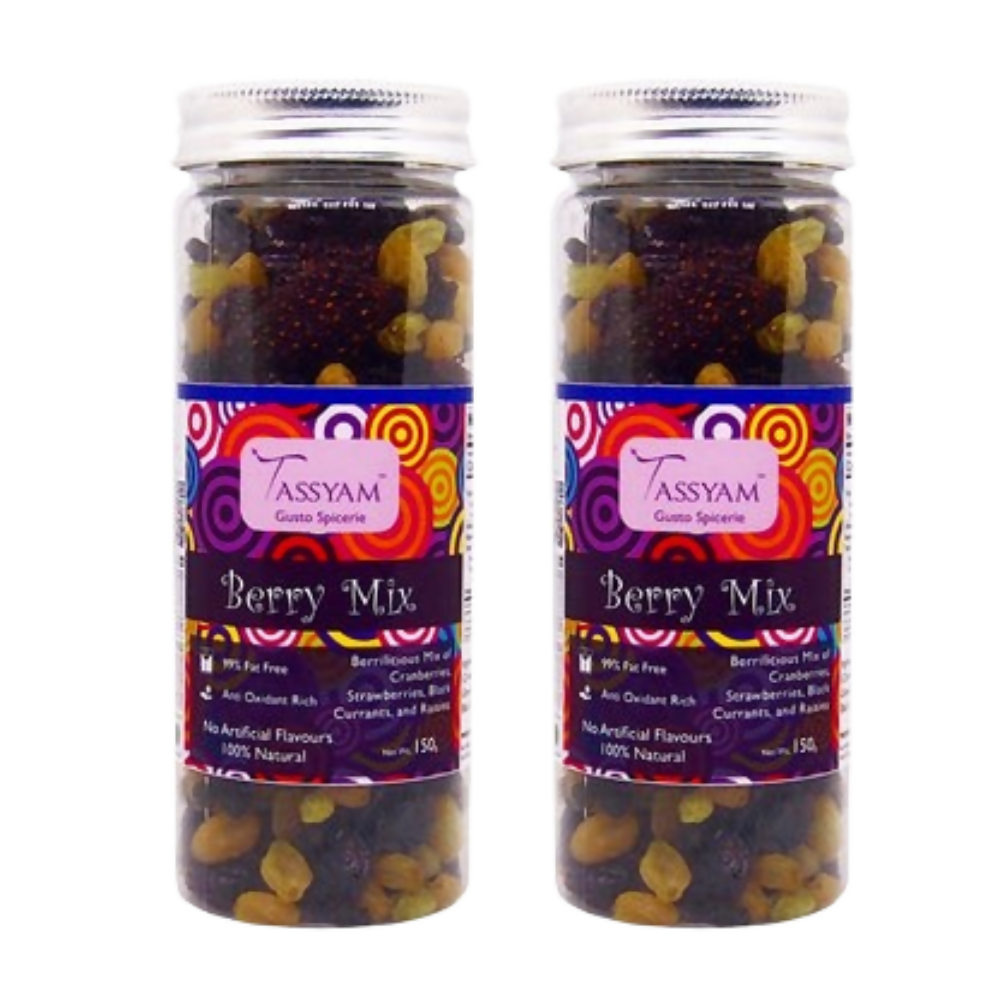 Tassyam Organics Berry Mix Cranberries, Strawberries & Currants - Distacart
