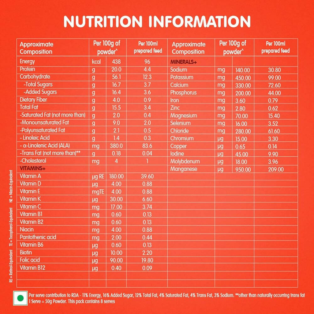 Nestle Resource Opti Protein Powder - Vanilla Flavor - Distacart