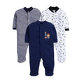 Daddy - G Rompers/Sleepsuits/Jumpsuit /Night Suits for New Born Babies - Navy Blue