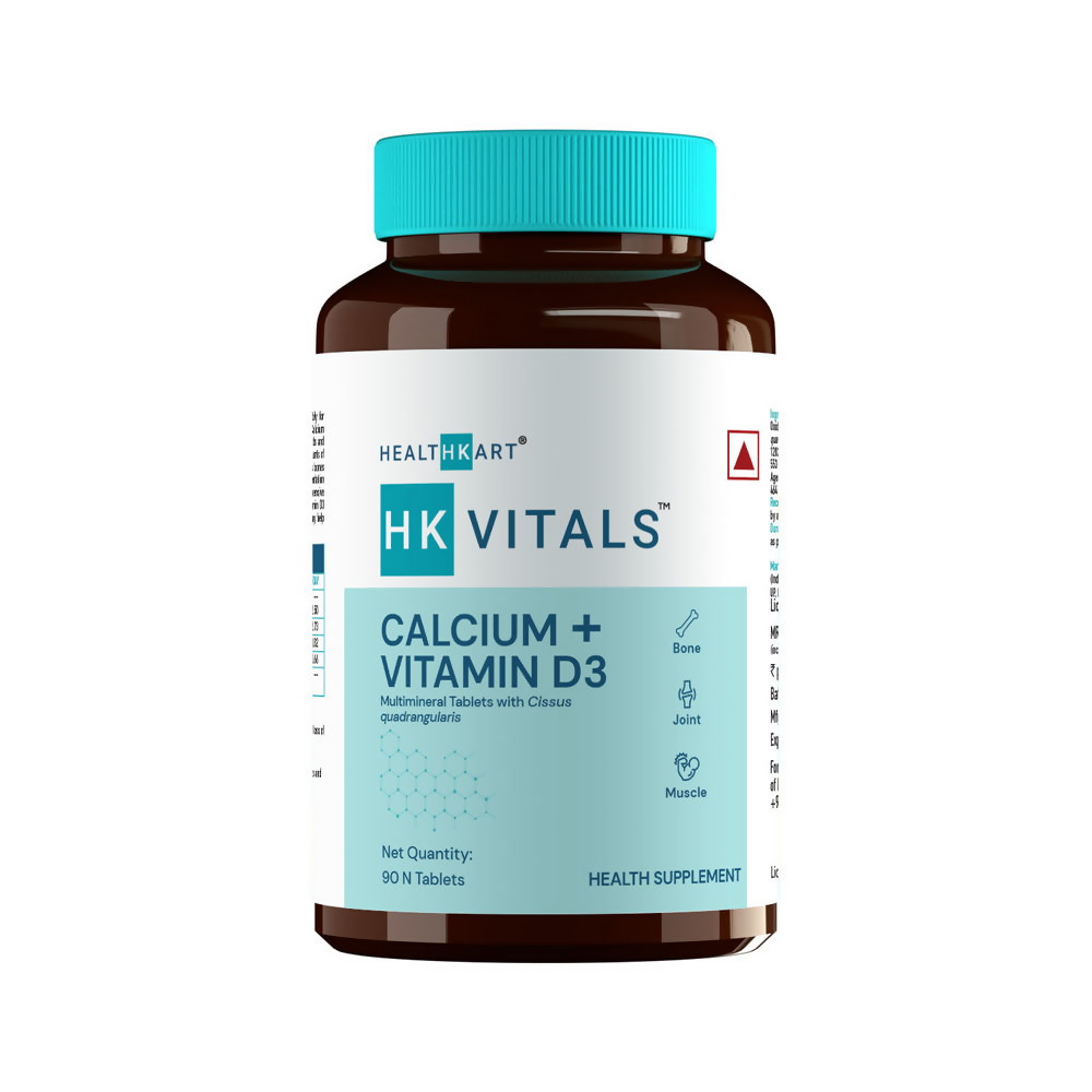 HK Vitals Calcium + Vitamin D3 Tablets - Distacart