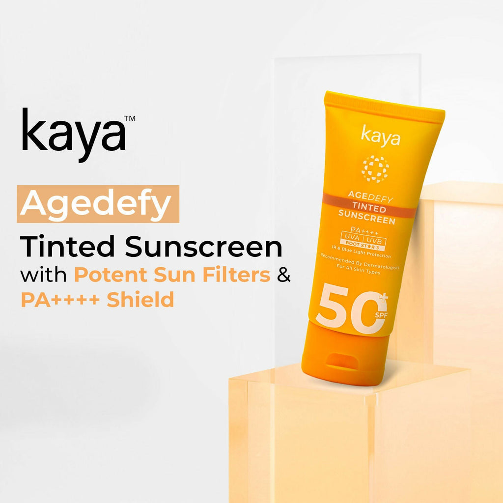 Kaya AgeDefy Tinted Sunscreen With SPF 50+