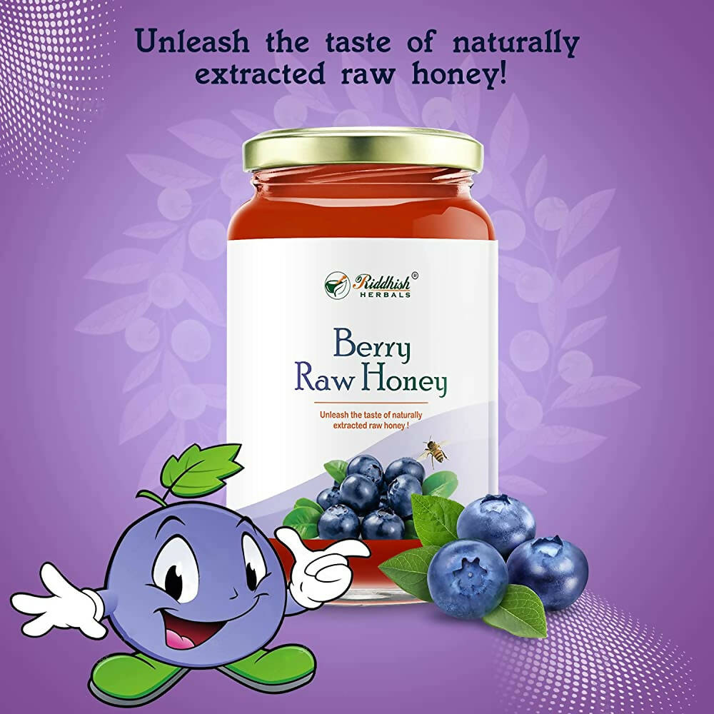 Riddhish Herbals Raw Organic Berry Honey