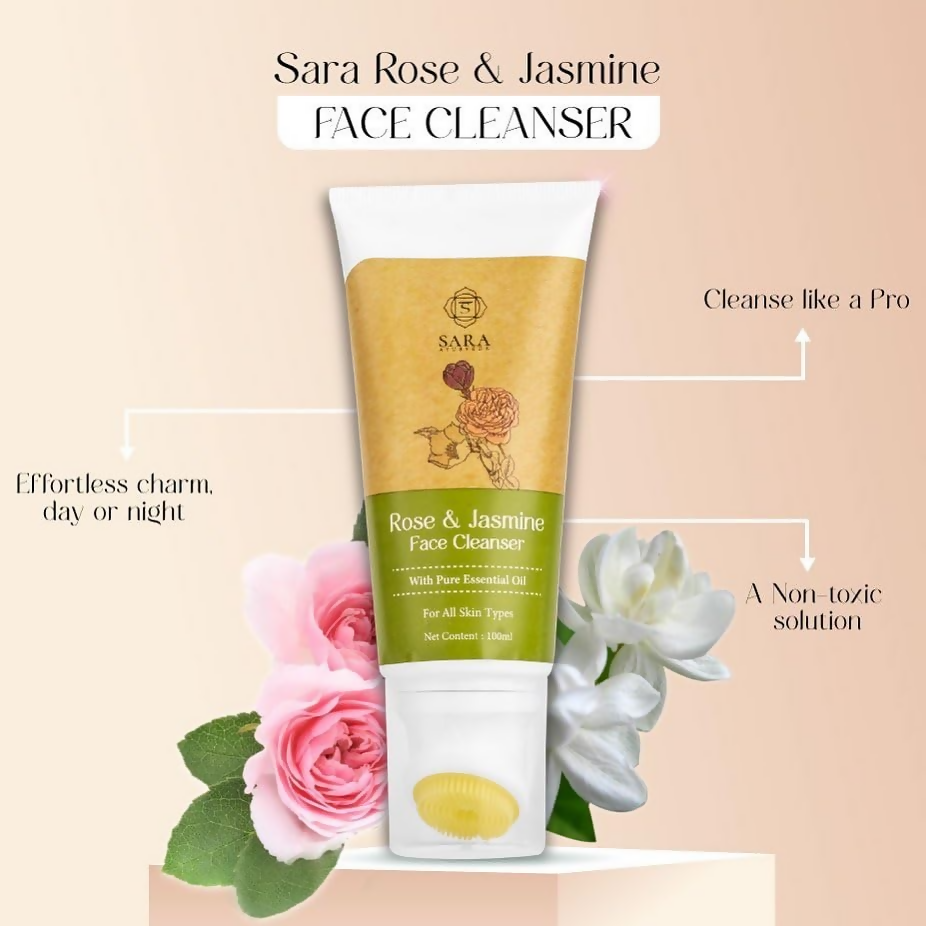 Sara Soul of Beauty Rose & Jasmine Face Cleanser For All Skin Types