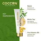 Coccoon Purifying Face Cleanser With White Tea & Neem