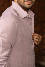 Linen Pink Seafoam Serenity Shirt By Hilo Design