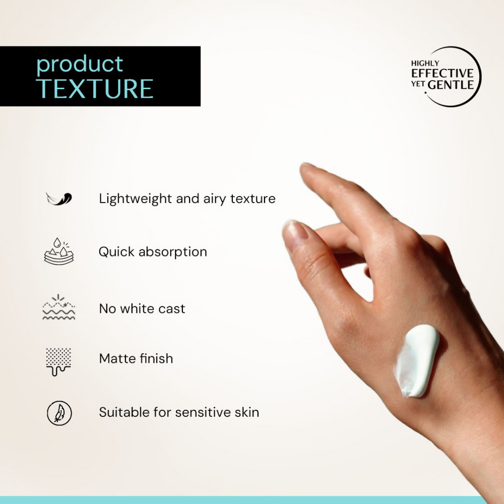 Deconstruct Oats & Ceramide Gel Sunscreen In Vivo Tested SPF 50 PA+++ - Distacart