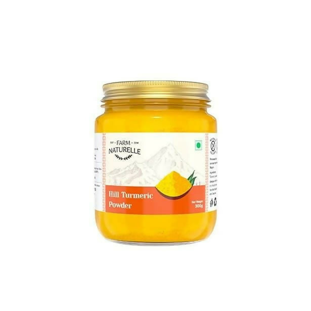 Farm Naturelle Himalayan Turmeric Powder Curcumin-Rich and Pure