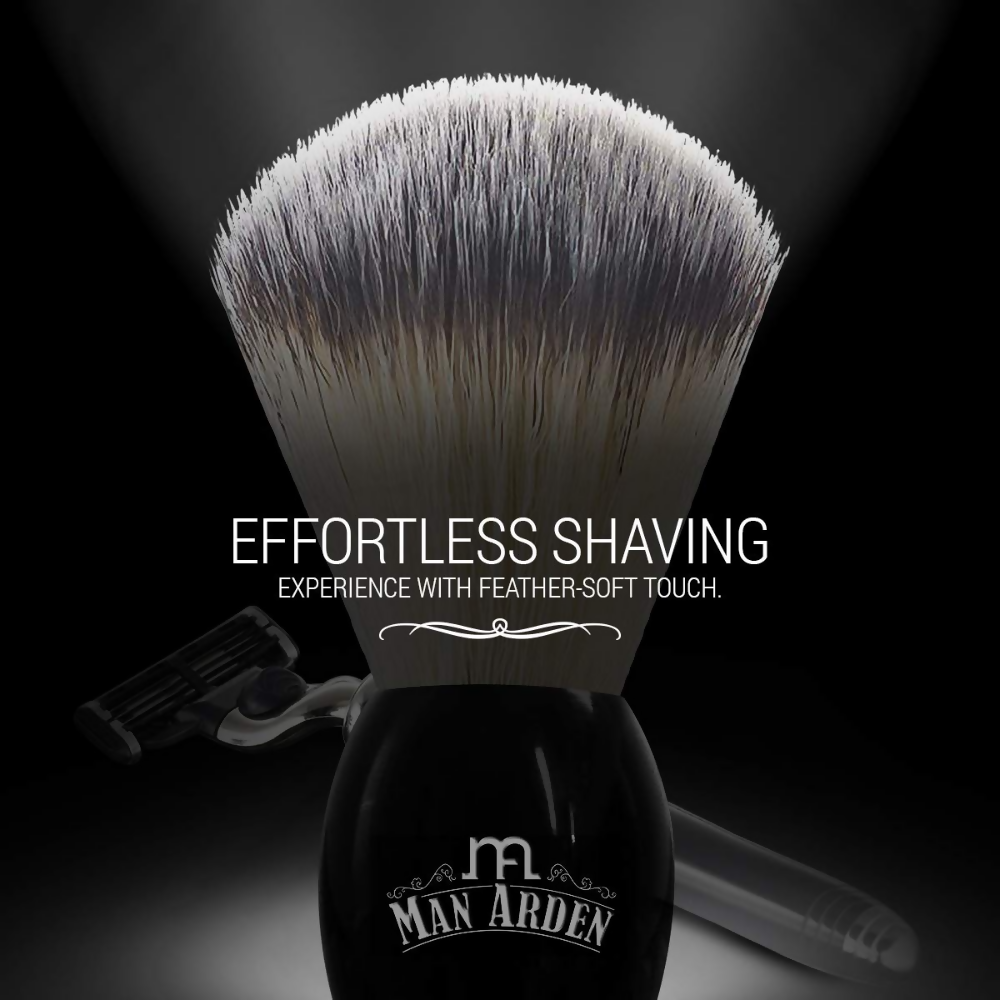 Man Arden Premium Shaving Brush With Extra Soft Bristles - Distacart