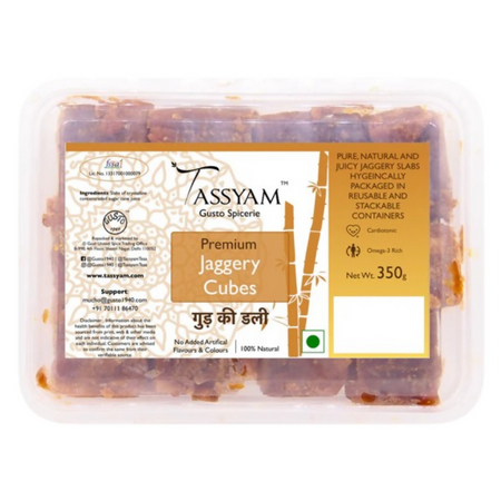 Tassyam Organics Pure Jaggery Cubes