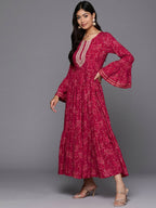 Ahalyaa Women's Traditional wear Lehnga Choli - Red
