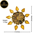 Tamas Handcrafted Brass Kumkum Box