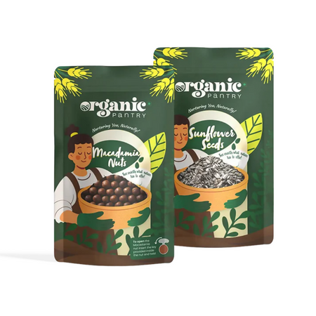 Organic Pantry Heart-Health Duo - Macadamia Nuts & Sunflower Seeds