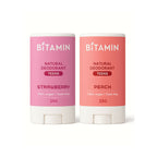 Bitamin Natural Strawberry, Peach, Deodorant Teens