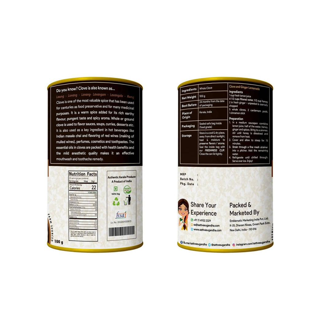 Sattva Sugandha Clove - Distacart