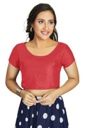 Aastha Fashion Women's Gajri Art Silk Designer Festive Wear Readymade Blouse