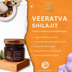 Moksha Botanicals Veeratva SJ Resin with Gold