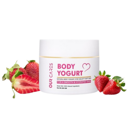 Our Cares Body Yogurt Cream for Instant Hydration & Moisturization