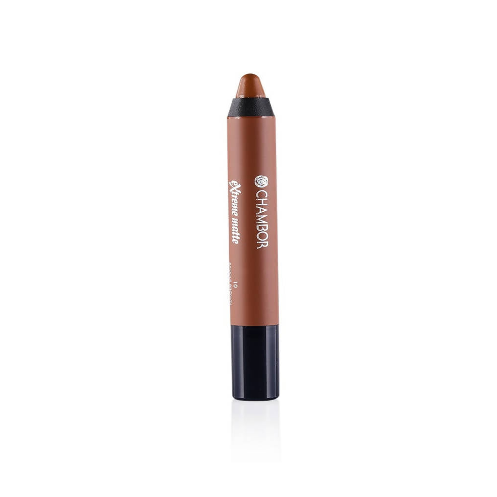 Chambor Saddle Brown 10 Extreme Matte Long Wear Lip Colour