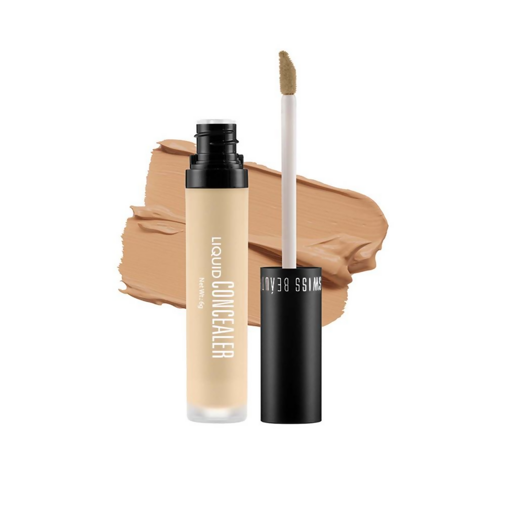 Swiss Beauty Liquid Concealer - 04 Medium Beige - Distacart