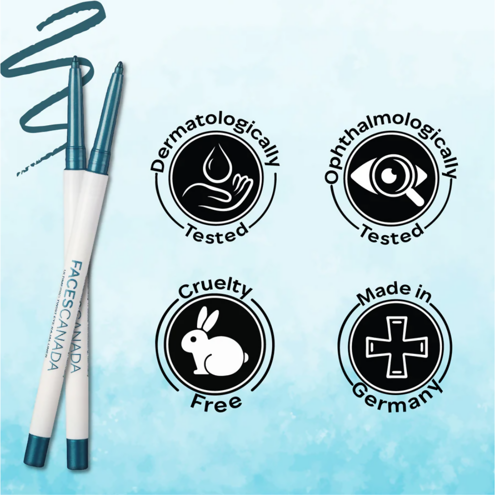 Faces Canada Ultime Pro Twist Eye Kajal Liner - Blue 03