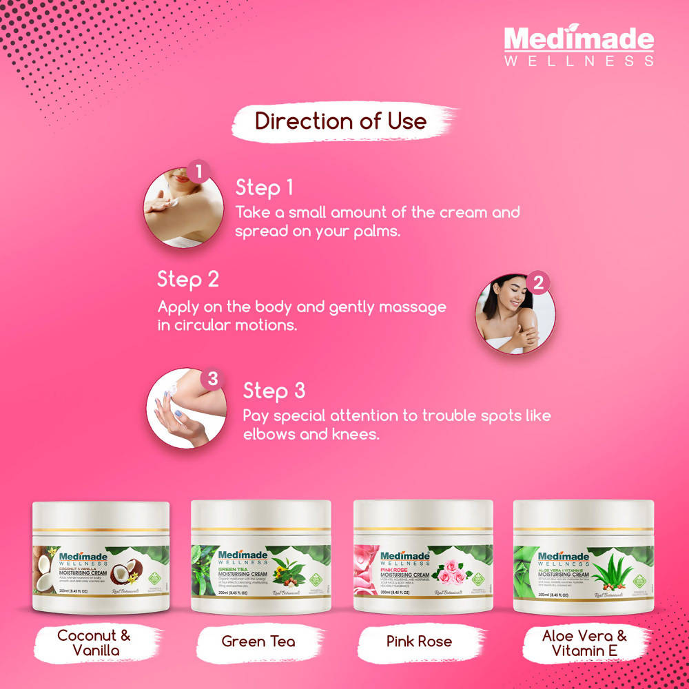 Medimade Wellness Pink Rose Moisturising Cream