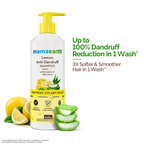 Mamaearth Lemon Anti-Dandruff Shampoo with Lemon & Aloe Vera for Itchy & Flaky Scalp - Distacart