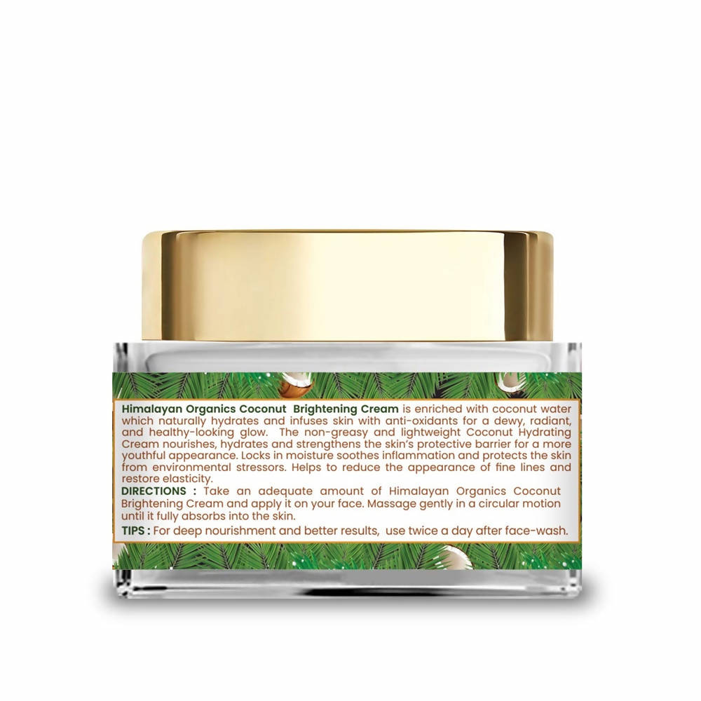Himalayan Organics Coconut Milk Brightening And Anti-Fine Lines Face Cream