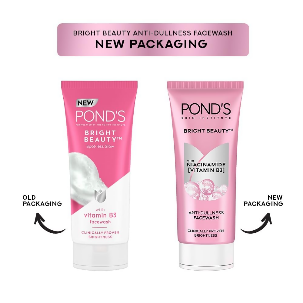 Ponds Bright Beauty Vitamin B3+ Face Wash - Distacart