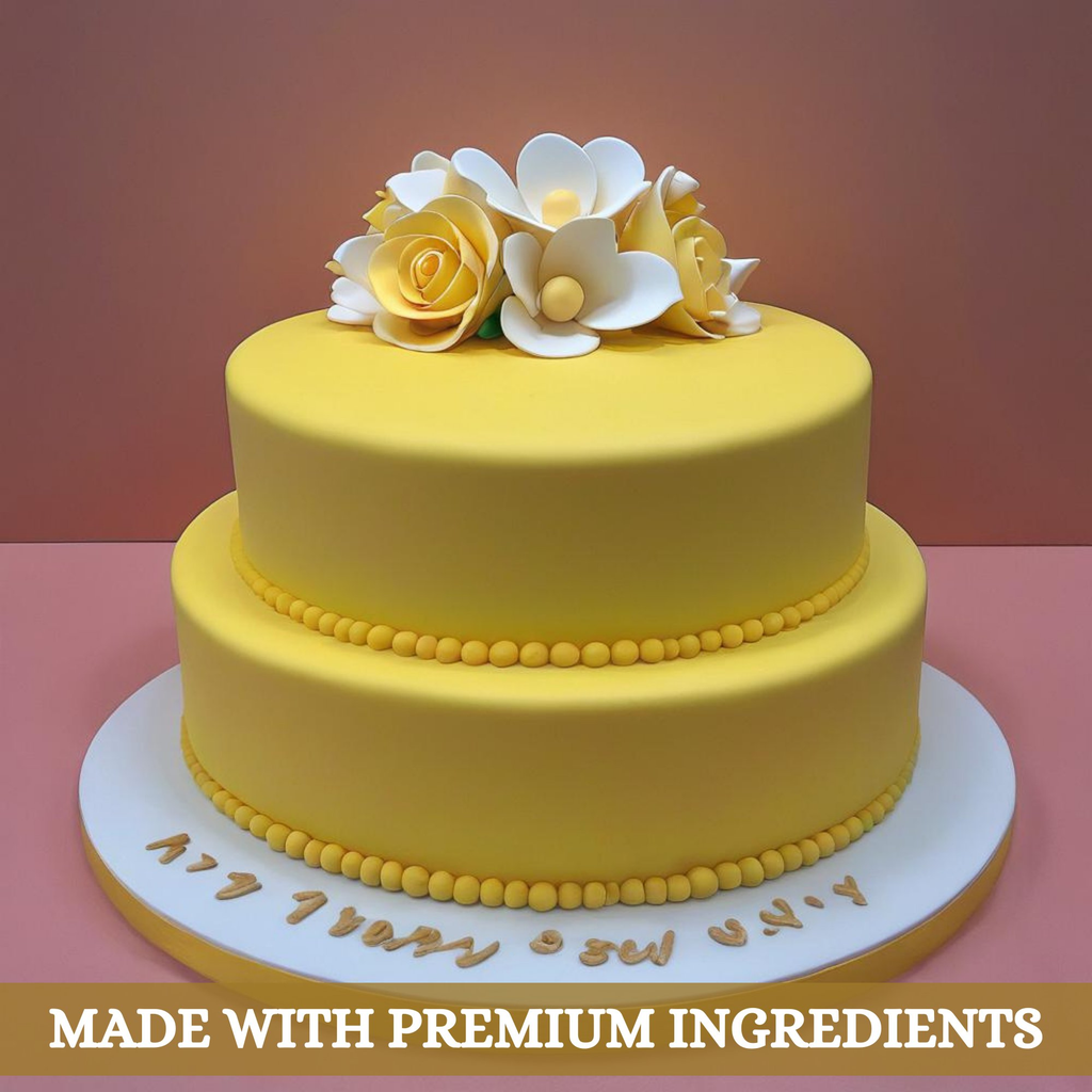 confect yellow sugarpaste br b 1 kg b