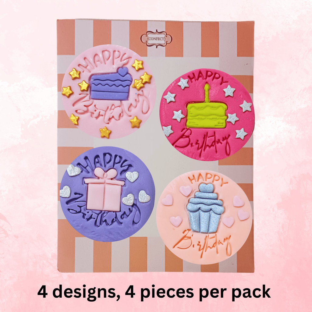 confect celebration toppers for cakes cupcakes celebration cupcake topper celebration toppers 100gms ct 04