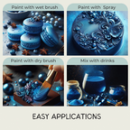 hydrangea blue edible luster dust5 gms