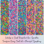 confect rainbow magic sprinkles mix colourful celebration sprinkles for cake decor 140 gms rainbow sprinkles 03