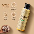 Botanic Hearth 100% Pure & Natural Cold Pressed Castor Oil