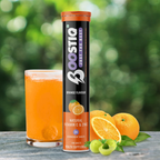 BOOSTIQ Vitamin C & Zinc Effervescent Tablets - Orange Flavour