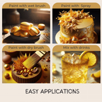 sunflower yellow edible luster dust5 gms