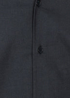 Fabmade Midnight Black Cuban Collar Co-Ord Set
