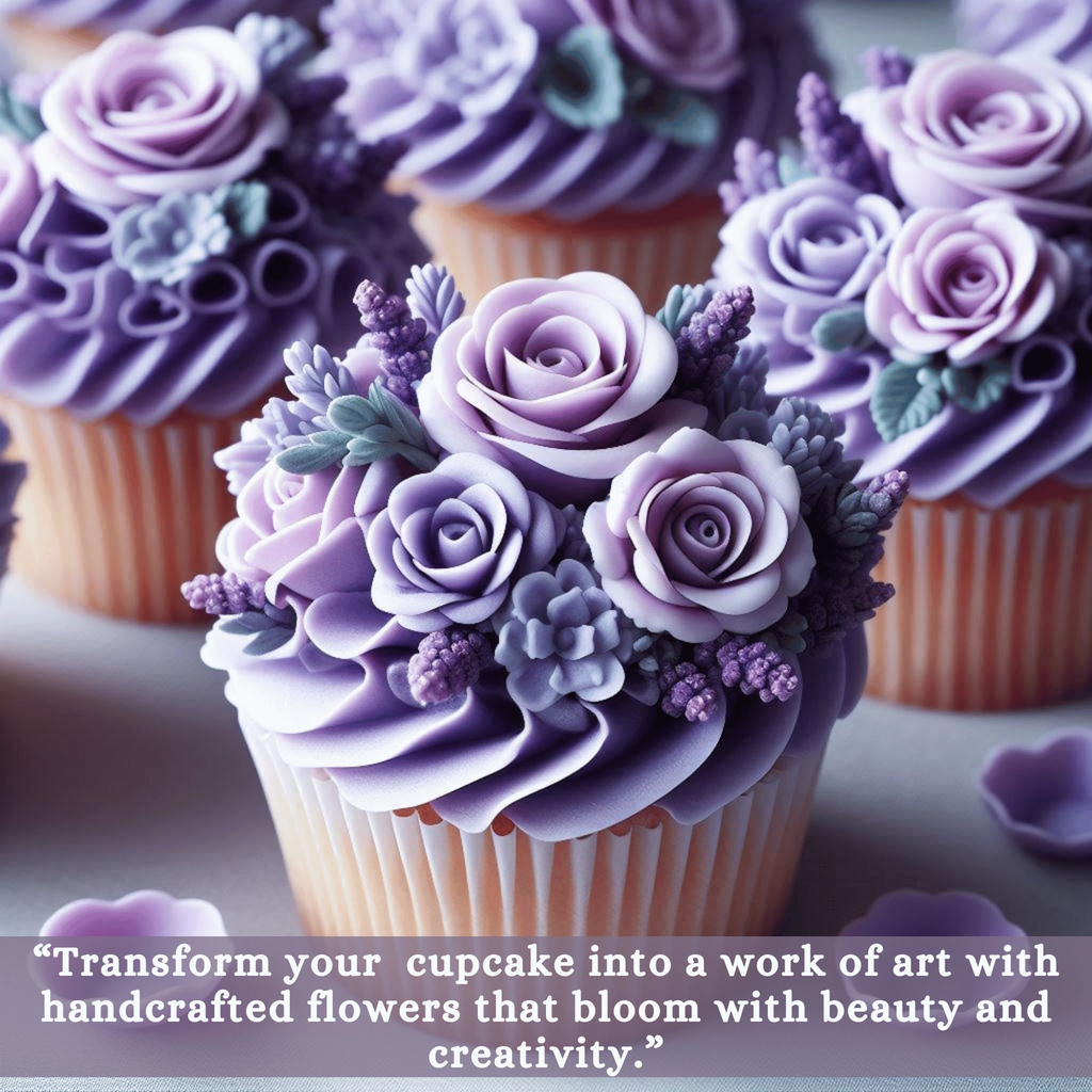 sugar roses for cake cupcake decoration lavender 120 gms
