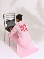trueBrowns Pink Cotton Embroidered Kurta Set - Distacart