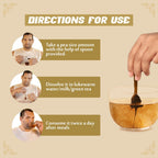 Upakarma Ayurveda Pure SJ Resin Form With Gold Dust - Distacart