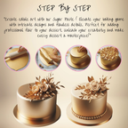 confect champagne gold sugar paste br b 250 gms b
