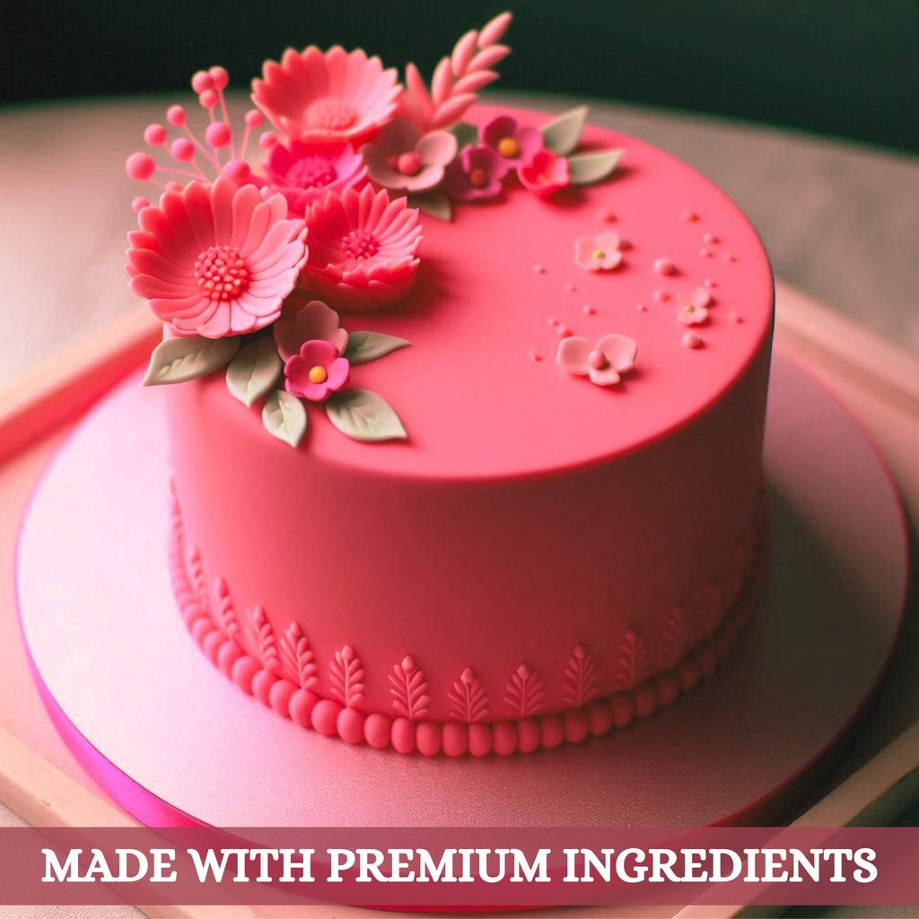 confect melon pink sugarpaste br b 250 gms b