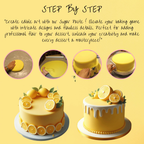 lemon yellow sugarpaste 250 gms
