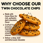 twin chocolate chips 100g