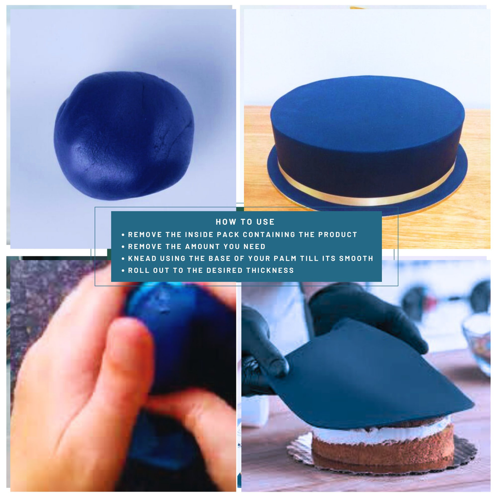 confect nightsky navy sugarpaste br b 1 kg b
