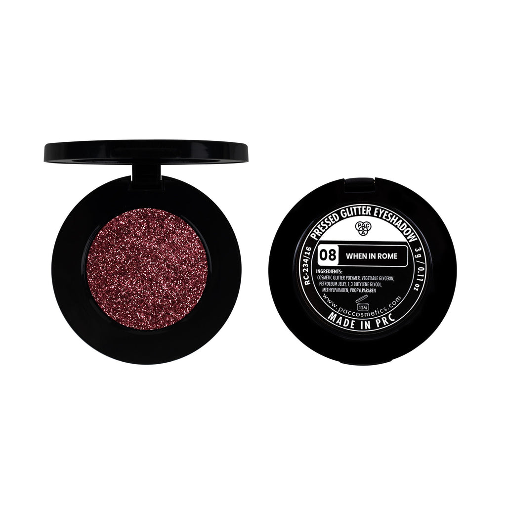 PAC Studio Pressed Glitter Eyeshadow - 08 When In Rome