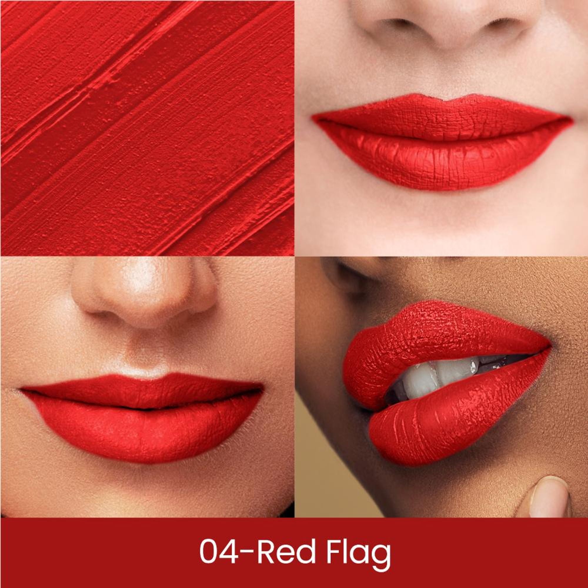 Swiss Beauty Matte Long Lasting Stay Maxx Lip Crayon Lipstick Matte Finish - Red Flag - Distacart