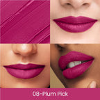 Swiss Beauty Matte Long Lasting Stay Maxx Lip Crayon Lipstick Matte Finish - Plum Pick - Distacart