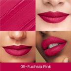 Swiss Beauty Matte Long Lasting Stay Maxx Lip Crayon Lipstick Matte Finish - Fuchsia Pink - Distacart